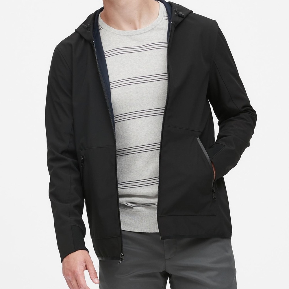 Banana Republic Soft Shell Water Repellent Jacket